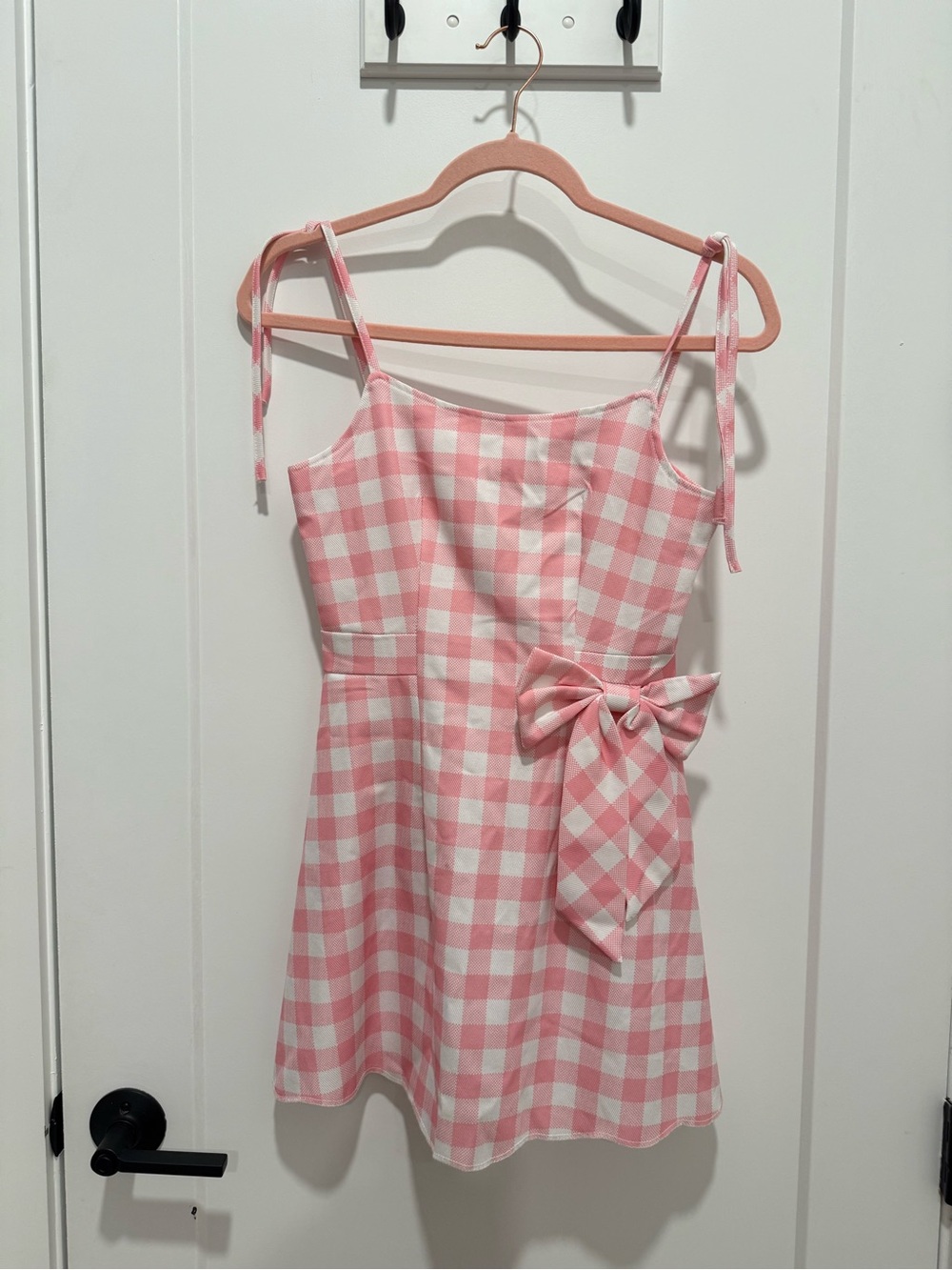 Barbie Pink Gingham Dress Costume
